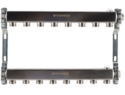 Коллекторная группа ROMMER для радиаторной разводки (8 контуров)