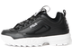 Кроссовки FILA DISRUPTOR Черные женские (36-41)