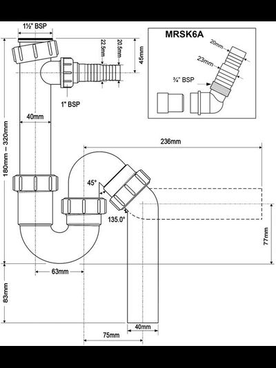 Отводная арматура MCAlpine