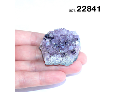 Аметист натуральный (друза) арт.22841: 34,5г - 47*41*15мм