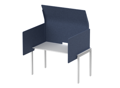 Кабина с высоким экраном-парусом и выступающими боковыми стенками