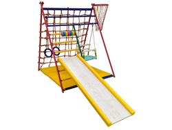 ДСК "Вертикаль" Весёлый Малыш Transformer горка мягкий бортик купить в Воронеже