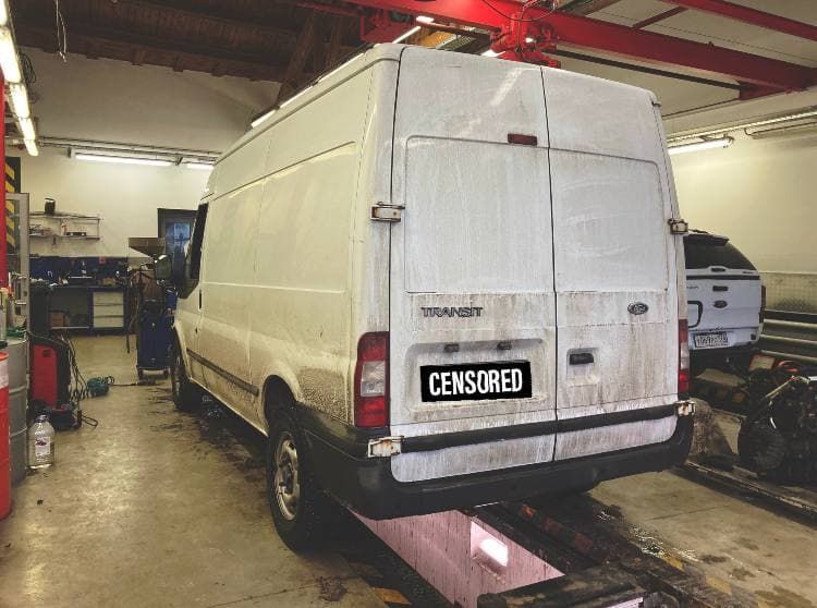  Замена маслоохладителя (теплообменника) на Ford Transit 2012г. 