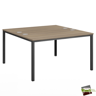 Стол-тандем письменный на металлокаркасе  VL-41/42/43