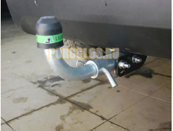 Фаркоп Лидер-Плюс для CHEVROLET AVEO (T250) (седан) 2006-2011 (С БЫСТРОСЪЕМНЫМ ШАРОМ)
