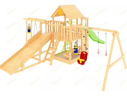 Детская площадка IgraGrad Крафт Pro 2 с зимней горкой