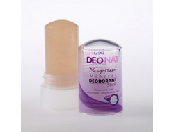 Дезодорант "Кристалл-ДеоНат" с экстрактом кожуры МАНГОСТИНА, стик , 60 гр розовый