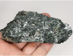 Актинолит, Россия, Северный Кавказ, КЧР, река Большой Блыб (100*45*34 мм, 164 г) №29633