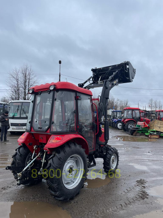 Трактор Dongfeng 404 G2 фронтальный погрузчик