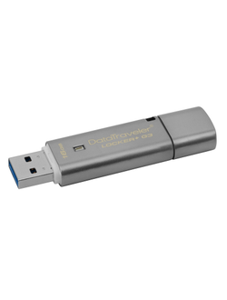 Флеш-память Kingston DataTraveler Locker+ G3, 16Gb, USB 3.0, с шифрованием,DTLPG3/16GB