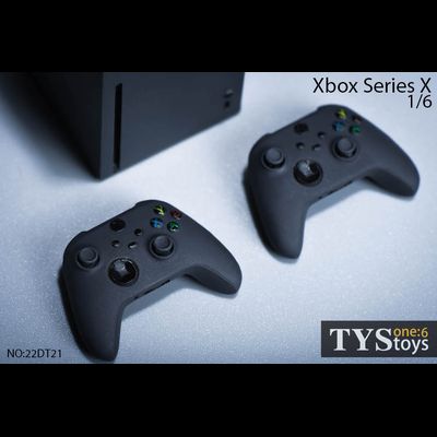 Консоль Xbox Series X - аксессуар для коллекционных фигур 1/6 - (22DT21) - TYStoys