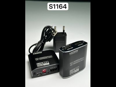 Разветлитель H300 HDMI Splitter 1x2 port 4K