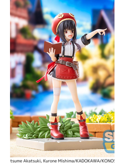 Фигурка Мэгумин, Чомускэ (Megumin, Chomusuke Luminasta)