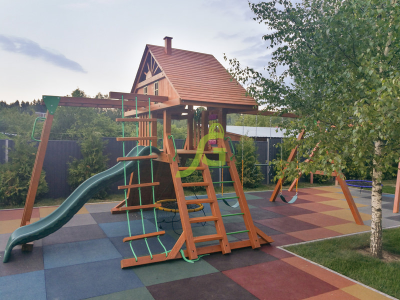 Детская площадка IgraGrad Крепость Фани с рукоходом (Домик)