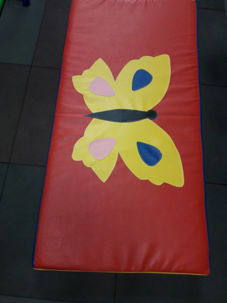 Мат гимнастический с рисунком