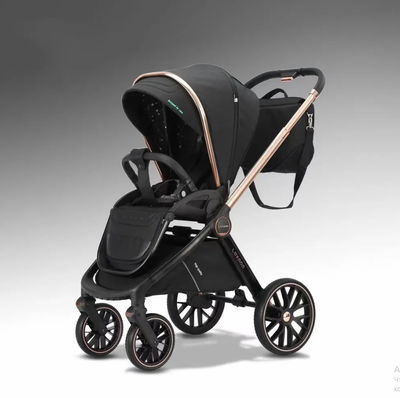 Детская коляска Luxmom 788 (реверсивный блок) Черный