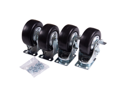 Ремкомплект для тележки инструментальной "ПРИМА", комплект колес, 4 шт МАСТАК 529-00004