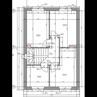 Двухэтажный дом с пятью спальнями 133м² (S59)