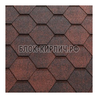 Гибкая черепица Katepal jazzy красный