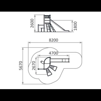 3223.10 Игровой комплекс «Кемпер» тип-1