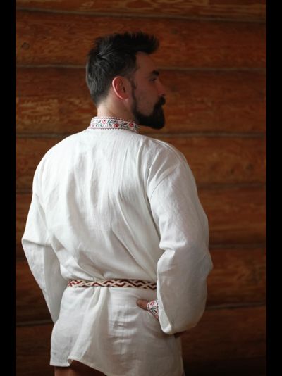 Славянская рубаха &quot;Цветочная&quot;