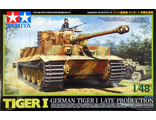 Tamiya: Немецкий танк Tiger I (поздняя версия)