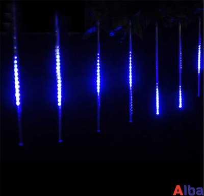 Сосульки светодиодные 10 шт, 80 см, 10 метров Белый