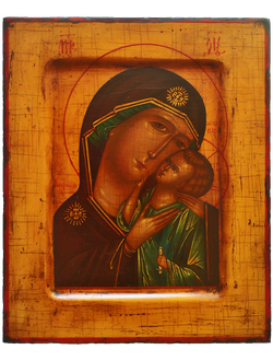 Корсунская Икона Пресвятой Божией Матери. Рукописная икона.