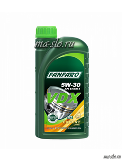 МОТОРНОЕ МАСЛО FANFARO VDX 5W-30 1л