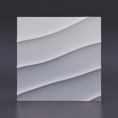 Гипсовая 3d панель "Волна диагональная крупная"