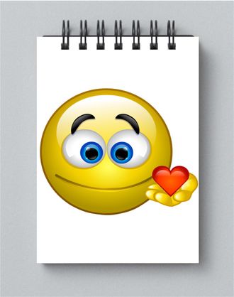Блокнот Эмо́дзи - Emoji  № 12