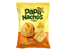 Чипсы кукурузные начос Рара Nachos со вкусом сыра, в упаковке 150 гр.