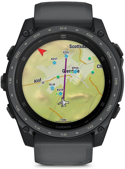 Часы Garmin Tactix 8 - 51mm, Amoled Cerakote Grey