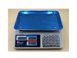 Торговые электронные весы Domotec CK-982S 6V до 50 кг платформа 25х35 см (T48726)