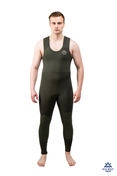 Гидрокостюм неопрен 7мм AquaTeam Олива JAKO р.54