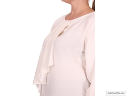 Блузка белая Бина-F (Акция)