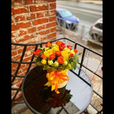 Корзинка с цветами