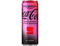 coca cola intergalactic 0.33 без сахара