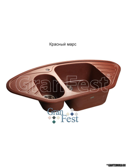 Мойка из искусственного камня GRANFEST GF-C960E