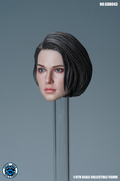 Женская голова (скульпт) Джилл Валентайн - 1/6 scale Female Head Sculpture (SDH043) - SUPER DUCK