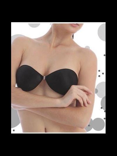 Этот лиф отличается выполненой внутренней поверхностью из гелевого приклеющегося силикона