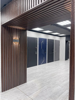 Декоративная рейка дуб коньяк