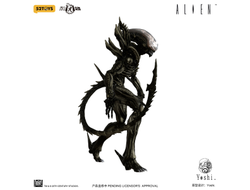 Чужой (серия Alien) - Коллекционная фигурка 1/12 SCALE Alien (52TOYS01) - 52TOYS