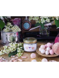 АРОМАТИЧЕСКАЯ СВЕЧА "ПУДРА" 20 МЛ