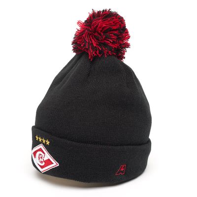 Шапка ФК СПАРТАК черная 00100