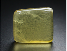 Флюорит золотистый, жёлтый, галтовка, Китай (26*23*8 мм, 14 г) №22618