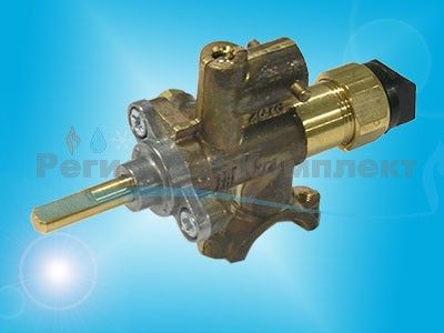 Кран горелки стола DARINA / NEVA GM 341, 441, 442 с газ.контролем, под клемму (ВМП 60)