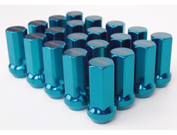 Комплект гаек PMU конус 12*1,25 синий HEX 17