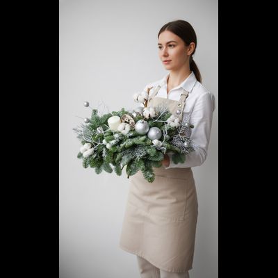 Новогодняя композиция № 1107