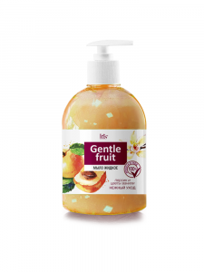 Iris Gentle Fruit Мыло жидкое Персик и цветы Ванили, 500мл